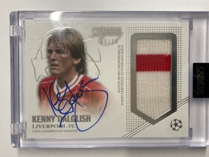 TOPPS DYNASTY 2023 KENNY DALGLISH LIVERPOOL PATCH AUTOGRAPH 5/10. for sale on Ebay