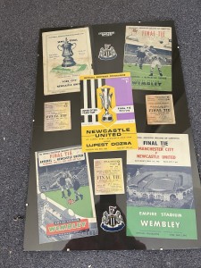 Newcastle United 1950’s FA Cup Final Programmes, 1x Semi Final x Fairs Cup Final for sale on Ebay