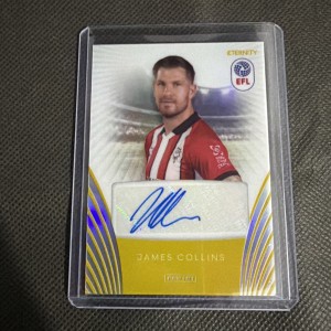 James Collins Auto Lincoln City EFL Eternity Football Card Numbered 5/5 for sale on Ebay