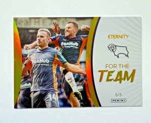 Panini EFL Eternity 2026 Derby County For The Team 5/5 Bookend Card - FTT 05 for sale on Ebay
