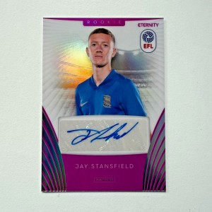 Panini EFL Eternity 2026 Jay Stansfield Auto /20 Rookie RC Birmingham City Card for sale on Ebay