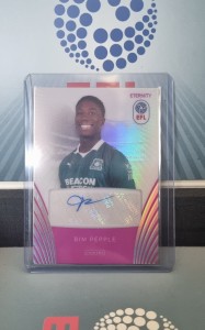 Bim Pepple 14/20 Auto Panini Eternity Efl Plymouth Argyle Signed Card for sale on Ebay