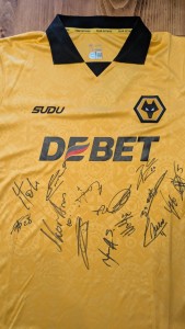 Wolverhampton Wanderers Wolves FC Squad Signed 2025/26 Shirt Autograph SWAU COA for sale on Ebay