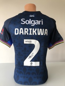 Signed Tendayi Darikwa Shirt Lincoln City COA for sale on Ebay