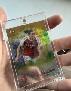 Topps Gold Foilfractor 1/1 Mariona Caldentey Rare Arsenal Women for sale on Ebay