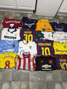 Job Lot Vintage Authentic Football Shirts X28 Mens Sizes for sale on Ebay