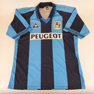 Vintage Coventry City Football Shirt Mens Large Le Coq Sportif 1996/97 Home for sale on Ebay
