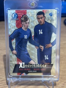 Cole Palmer 1/1 Superfractor England Chelsea 2023 Bowman Chrome U21 Miguel Azeez for sale on Ebay