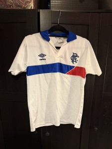 Rangers Orginal Away Shirt 1985/87 Men’s Small  for sale on Ebay