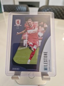 1/1 Milestone -  MIDDLESBROUGH - LUKE AYLING - PANINI EFL ETERNITY 2025/26 for sale on Ebay