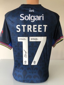 Signed Rob Street Shirt Lincoln City COA for sale on Ebay