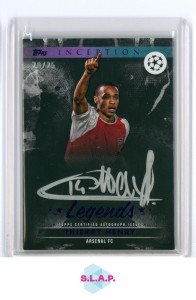 THIERRY HENRY 20/25 AUTO TOPPS INCEPTION SOCCER ARSENAL LEGENDS,UEFA CL 2024/25 for sale on Ebay