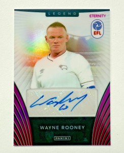 Panini EFL Eternity 2026 Wayne Rooney Auto /20 Legend Derby County Magenta Card for sale on Ebay