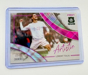 Laurent Tolaj Plymouth Argyle EFL Panini /25 Eternity Artistic Trading Card Rare for sale on Ebay