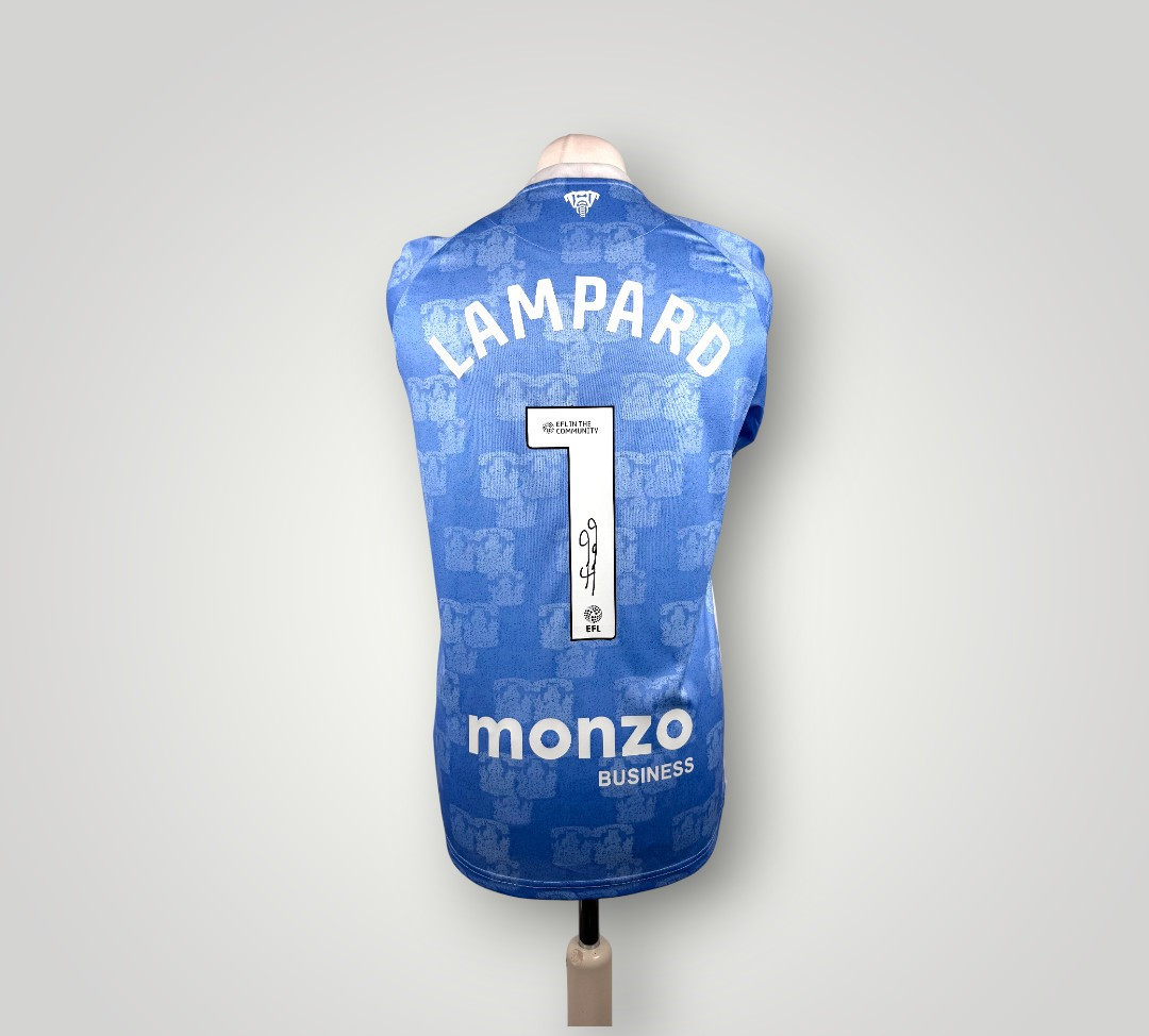 Signed FRANK LAMPARD Shirt - Coventry City - PROOF/COA - Chelsea England for sale on Ebay