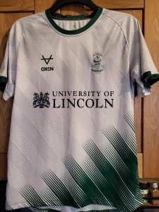 Lincoln City medium adult away football shirt,  2023/24 season. for sale on Ebay