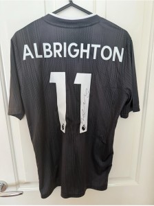 Signed Marc Albrighton Leicester City Shirt 2019/2020 for sale on Ebay