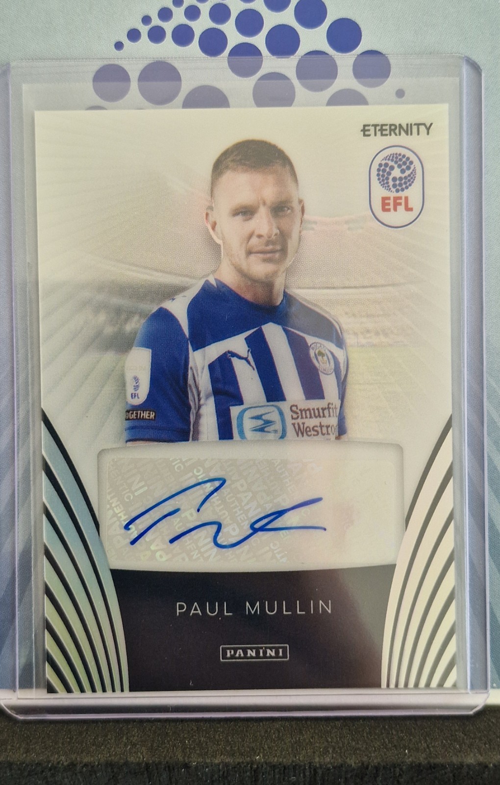 EFL Eternity 2025/26 Paul Mullin Auto 1/1 Extremely Rare - Wigan / Wrexham for sale on Ebay