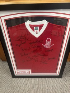 Nottingham Forest European Cup Winners Signed 1979/1980 for sale on Ebay
