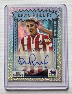 Kevin Phillips Auto Topps Decades Autograph  23/99  Sunderland Premier League for sale on Ebay