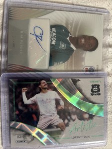 Plymouth Argyle EFL Eternity Set -Bim Pepple Base AUTO And Lorent Tolaj Artistic for sale on Ebay
