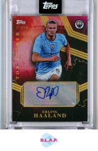 ERLING HAALAND TOPPS 02/10 2023 TOPPS MANCHESTER CITY TREBLE WINNERS AUTO EN for sale on Ebay