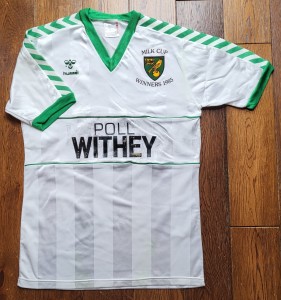 Norwich City 1985-1986 Away Shirt Medium for sale on Ebay