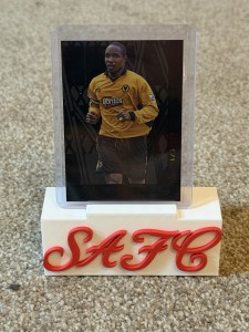 Paul Ince Black Edge 1/1 Topps Prem Gold 1/1 Rare Card Wolves Manchester United for sale on Ebay