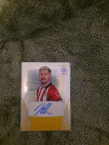 Panini EFL Eternity 25/26 James Collins Signed Autograph Gold  1/5 Lincoln City for sale on Ebay