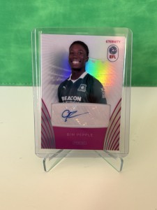 Panini Efl Eternity Plymouth Argyle Bim Pebble Auto /20 for sale on Ebay