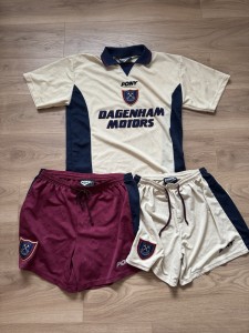 West Ham United 1996/97 Third Shirt ⚒ Away & Third Shorts Bundle VGC RARE for sale on Ebay