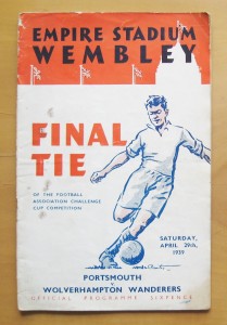 1939 FA Cup Final PORTSMOUTH v WOLVES *Good Condition Football Programme* for sale on Ebay