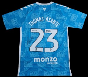 Thomas-Asante Hand Signed Coventry City 25/26 Home Shirt Football - COA & PROOF for sale on Ebay
