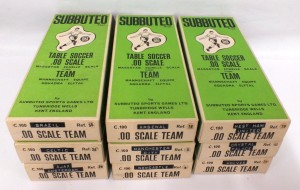 Subbuteo .00 Scale Team Bundle Job Lot X 9 - Brazil, Premier League, Ajax (Fel) for sale on Ebay