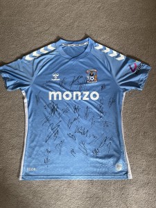 Coventry City Signed Shirt   for sale on Ebay