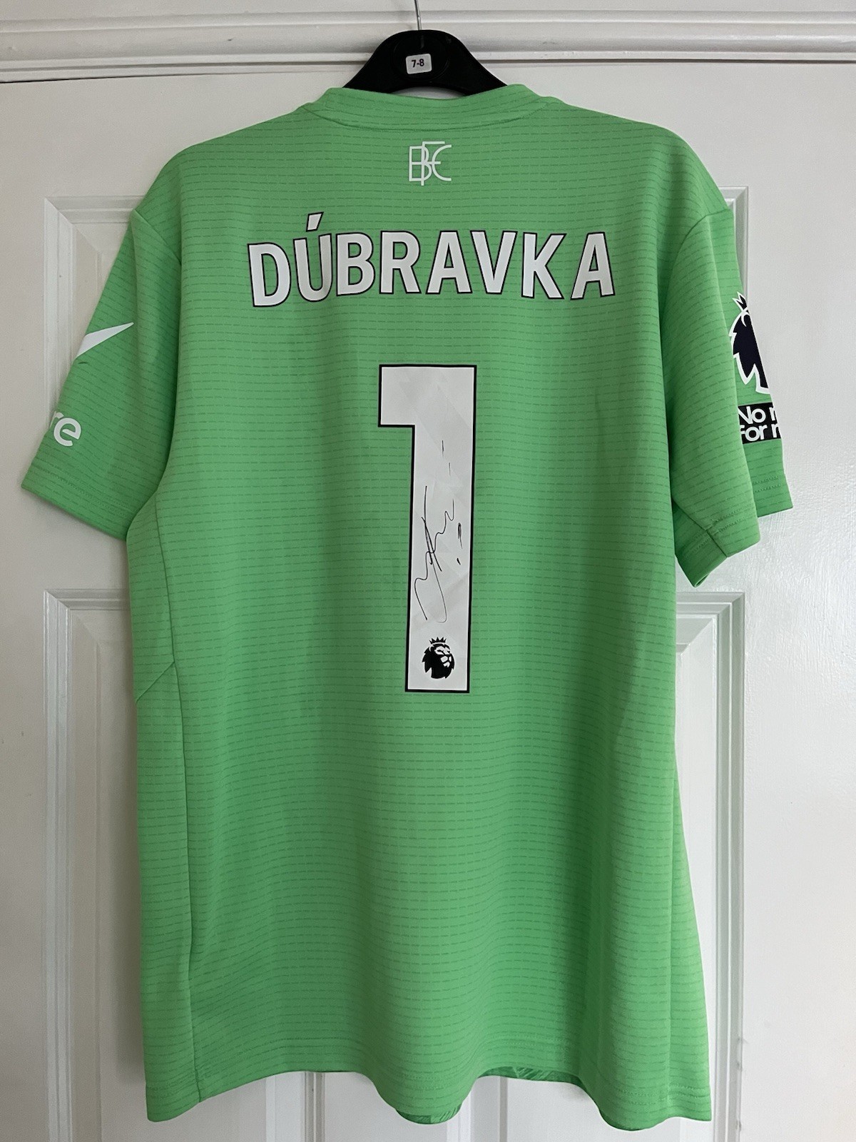 premier League Match Issued Shirt. Burnley Vs Brentford 2025/26 Dubravka Keeper for sale on Ebay