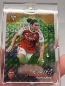 Topps Gold Foilfractor 1/1 Mariona Caldentey – Arsenal Women – TRUE 1/1 🔥 RARE for sale on Ebay