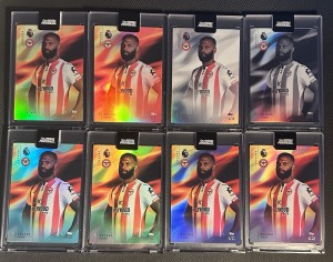 Igor Thiago Inferno 1/1 - /99 Full 8 Card Rainbow Brentford Topps Total Football for sale on Ebay