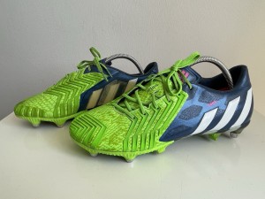 Adidas Worn Personalised Petr Cech Predator Boots Chelsea 2014 Size Uk 10 for sale on Ebay