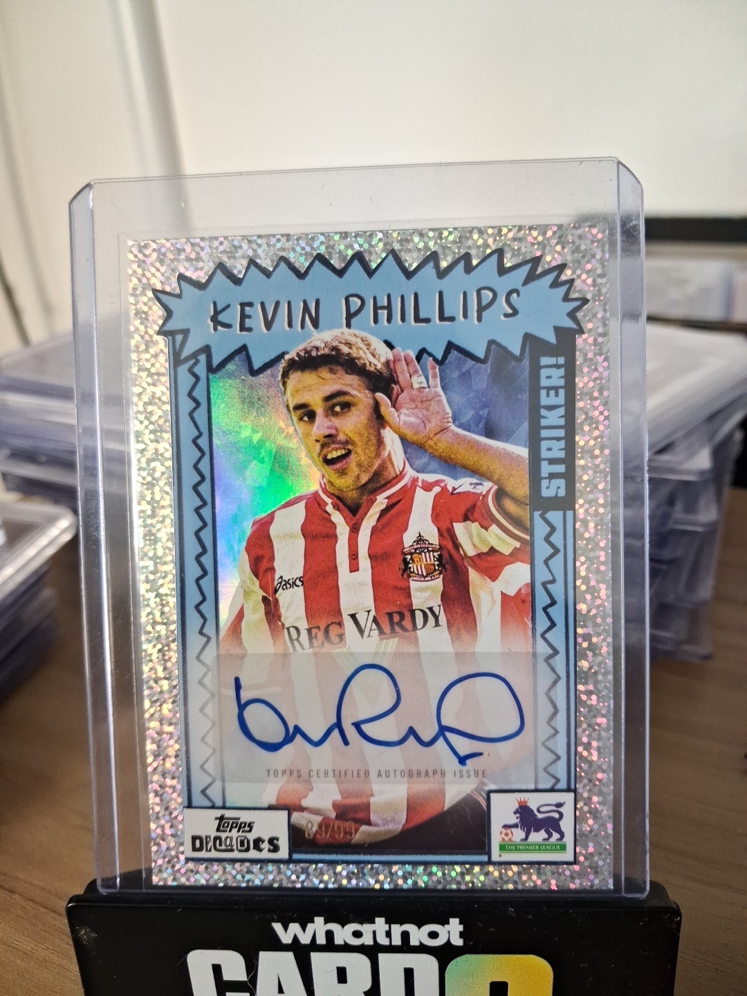 Kevin Phillips Auto /99 Topps Decades Sunderland for sale on Ebay