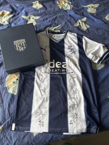 West Bromwich Albion Signed Shirt for sale on Ebay
