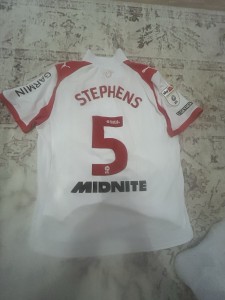 Jack Stephens match issue Southampton Shirt Championship 25/26 for sale on Ebay