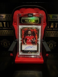Bruno Fernandes /15 On Card Auto Manchester United Palatial for sale on Ebay