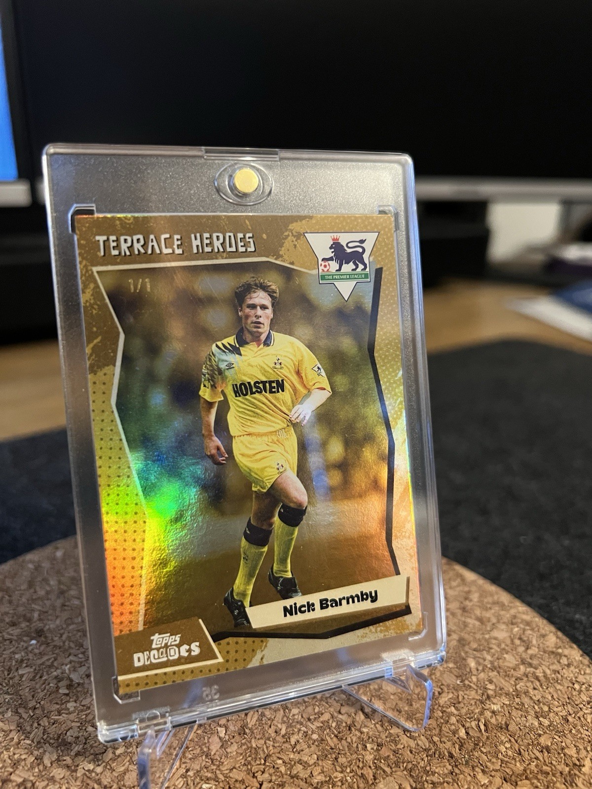 Topps Decades 1990’s Premier League Nick Barmby 1/1 Tottenham Hotspur for sale on Ebay