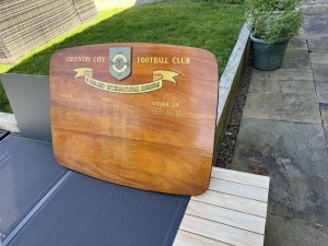 Coventry City Football Club Highfield Road Boardroom Plaque – One-Off Item for sale on Ebay