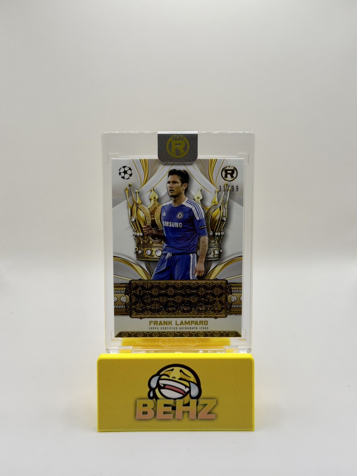 Frank Lampard /99 Auto - Topps Reverence UCC 24-25 - Chelsea  for sale on Ebay