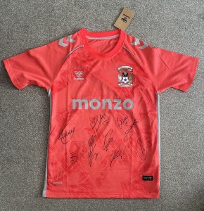 Coventry City 25/26 Signed Shirt - EFL Champions for sale on Ebay