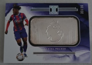 2022-23 Panini Impeccable Eberechi Eze Silver Logo Bar /36 Crystal Palace #SL-EE for sale on Ebay