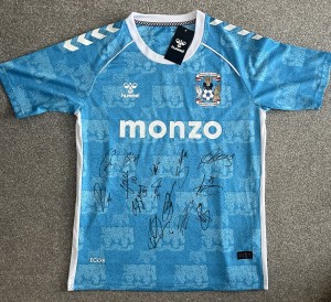 Coventry City 25/26 Signed Shirt for sale on Ebay