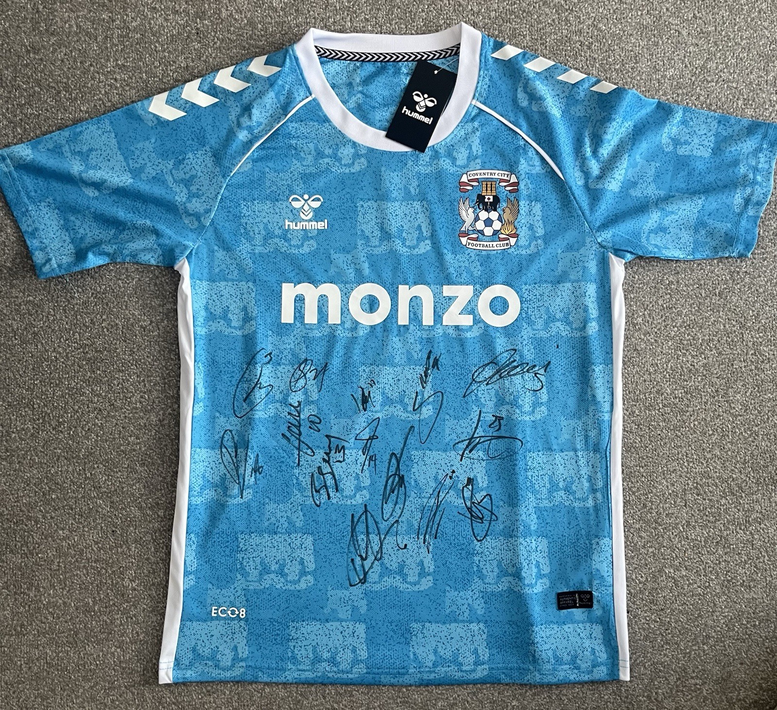 Coventry City 25/26 Signed Shirt for sale on Ebay